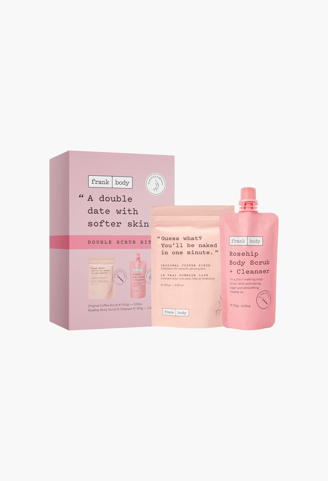 Double Scrub Kit - GLAM MODA