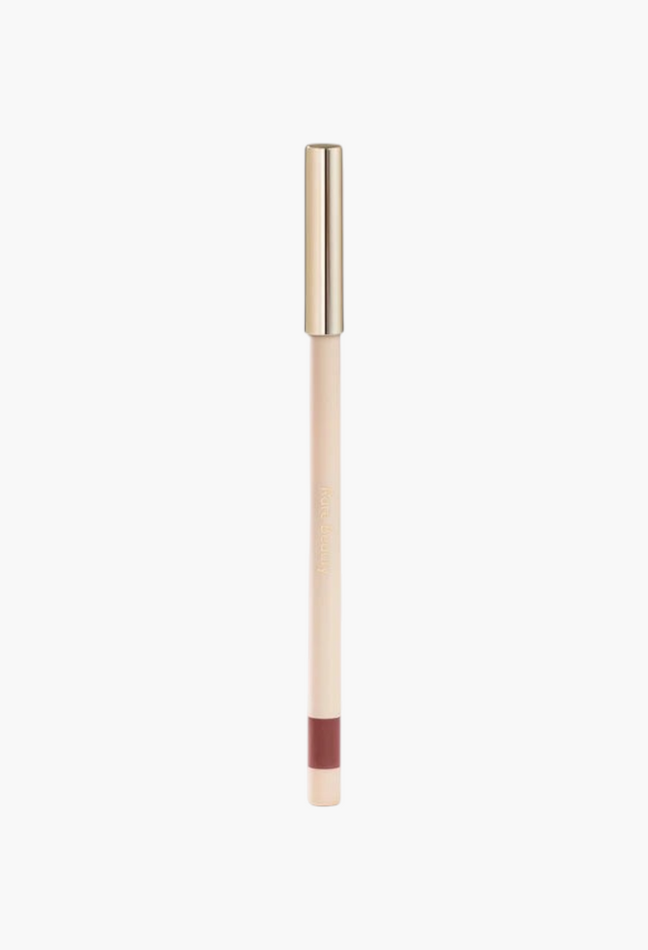 GLAM MODA Kind Words matte lip liner in a neutral shade with a gold cap and retractable tip for precise application.