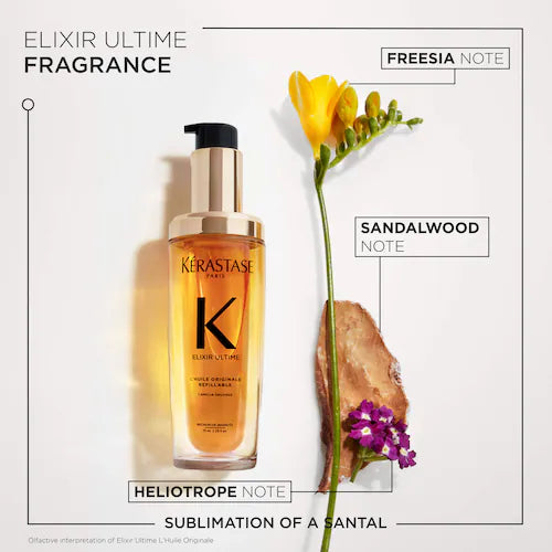 Elixir Ultime Refillable Hydrating Hair Oil - GLAM MODA