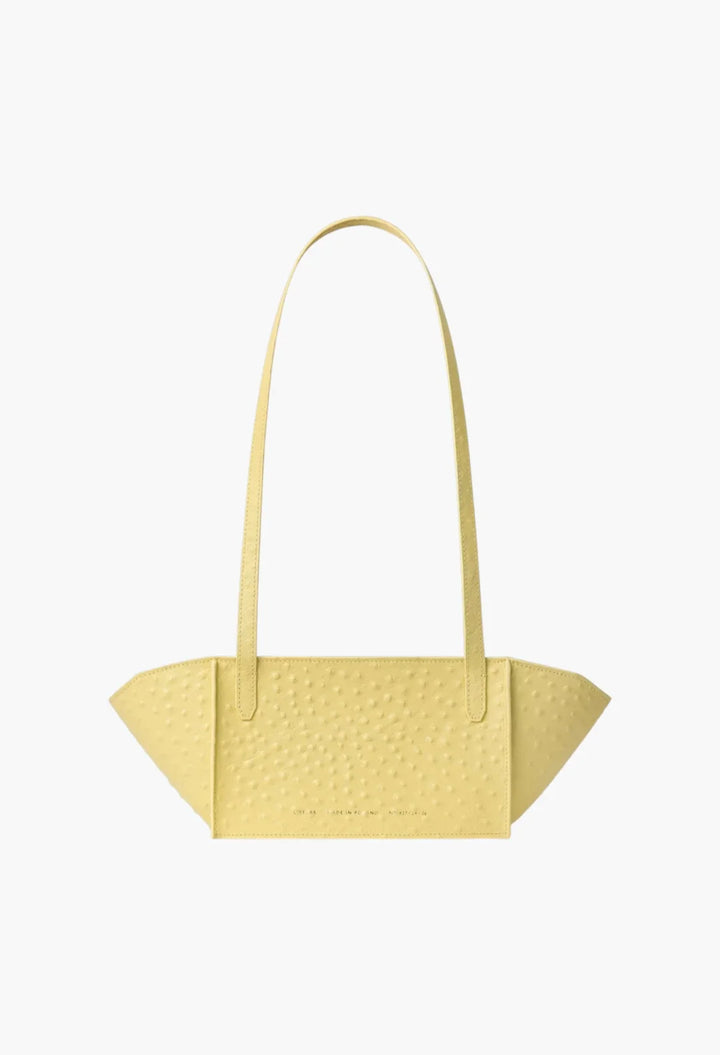 Elongated Shoulder Bag Milky Amber