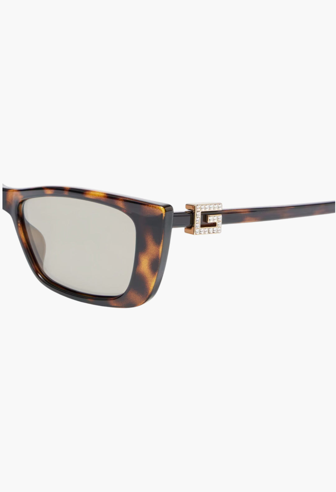 Embellished Rectangular Sunglasses - GLAM MODA