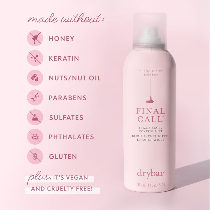 Final Call Frizz and Static Control Mist - Blanc Scent 150ml - GLAM MODA