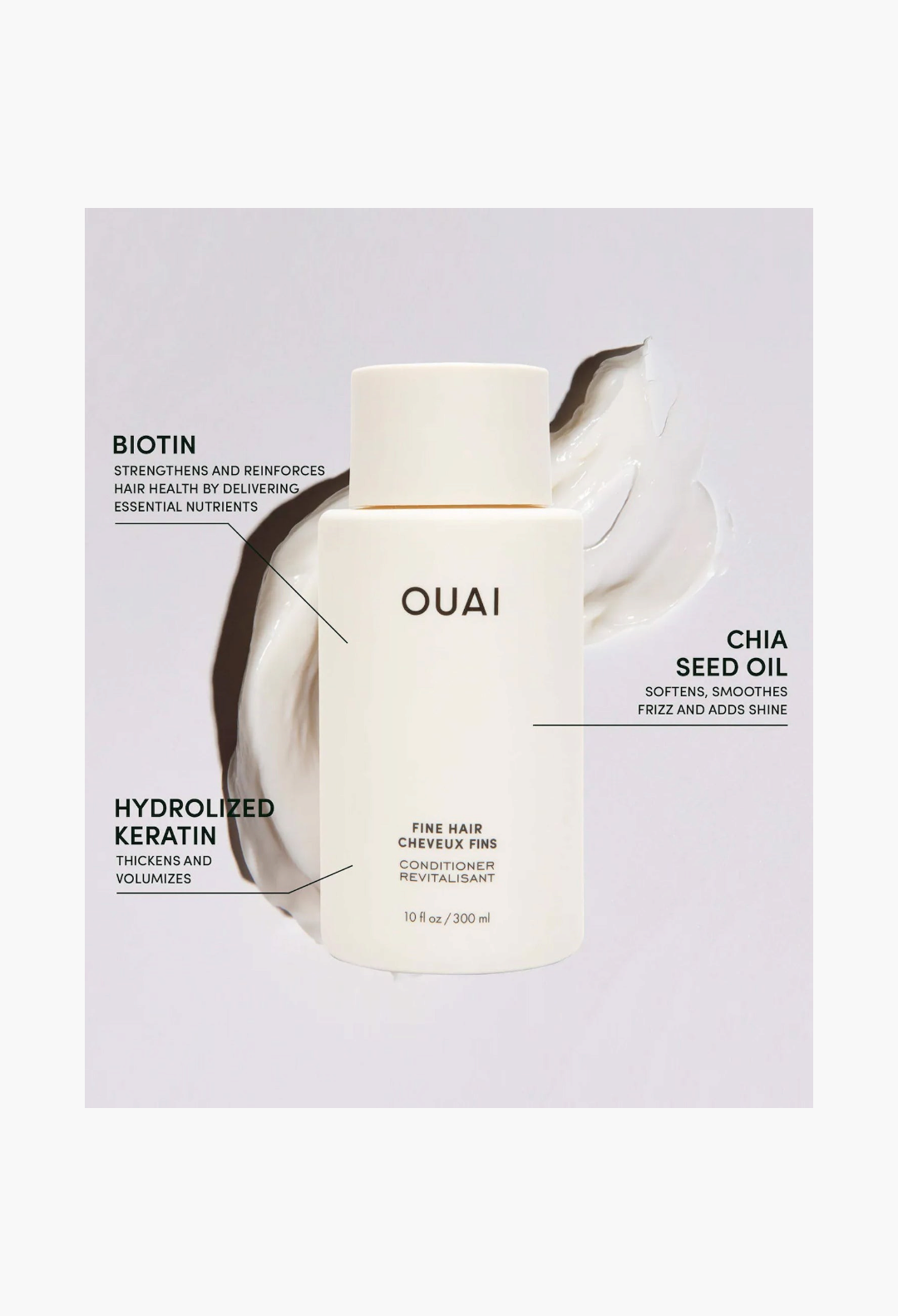 OUAI Fine Hair Shampoo & Conditioner Jumbo Set