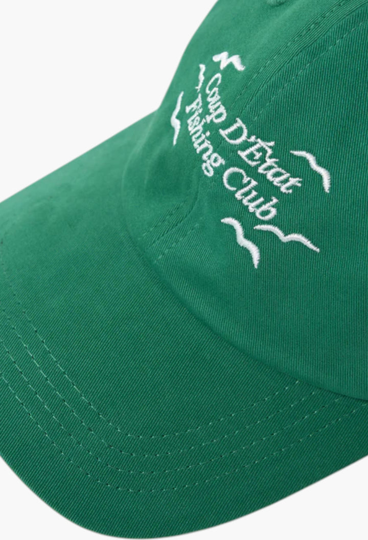 Fishing Club Cap - Green - GLAM MODA