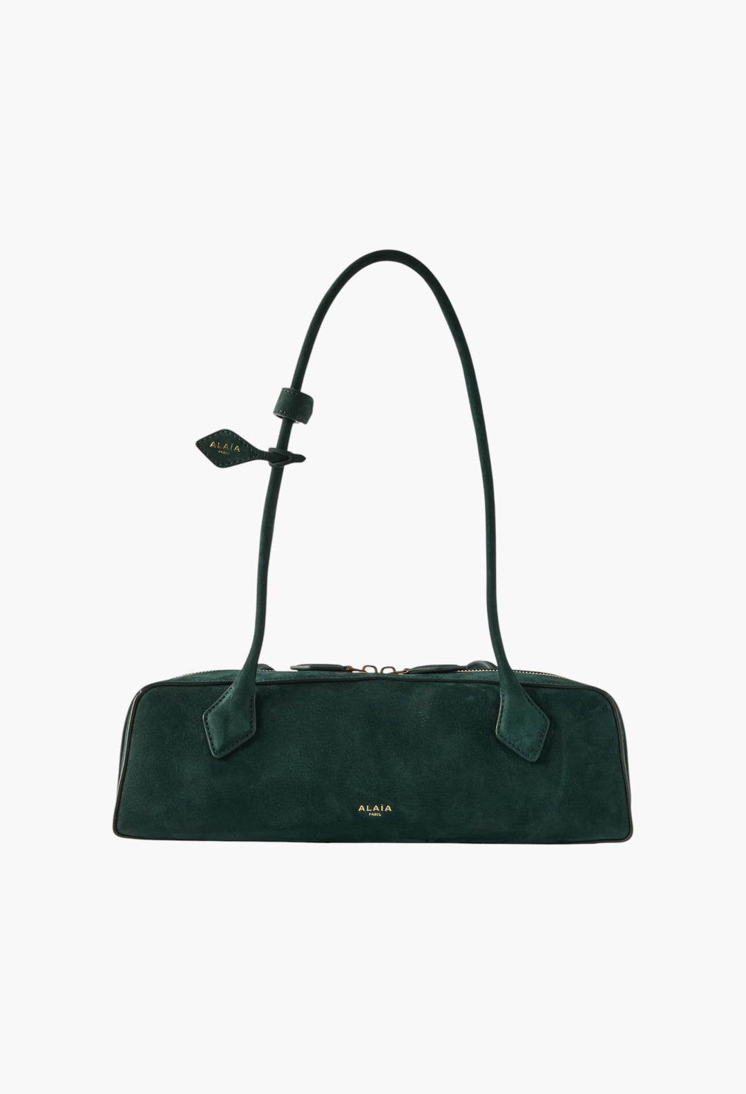 Le Teckel Medium Nubuck Shoulder Bag - GLAM MODA