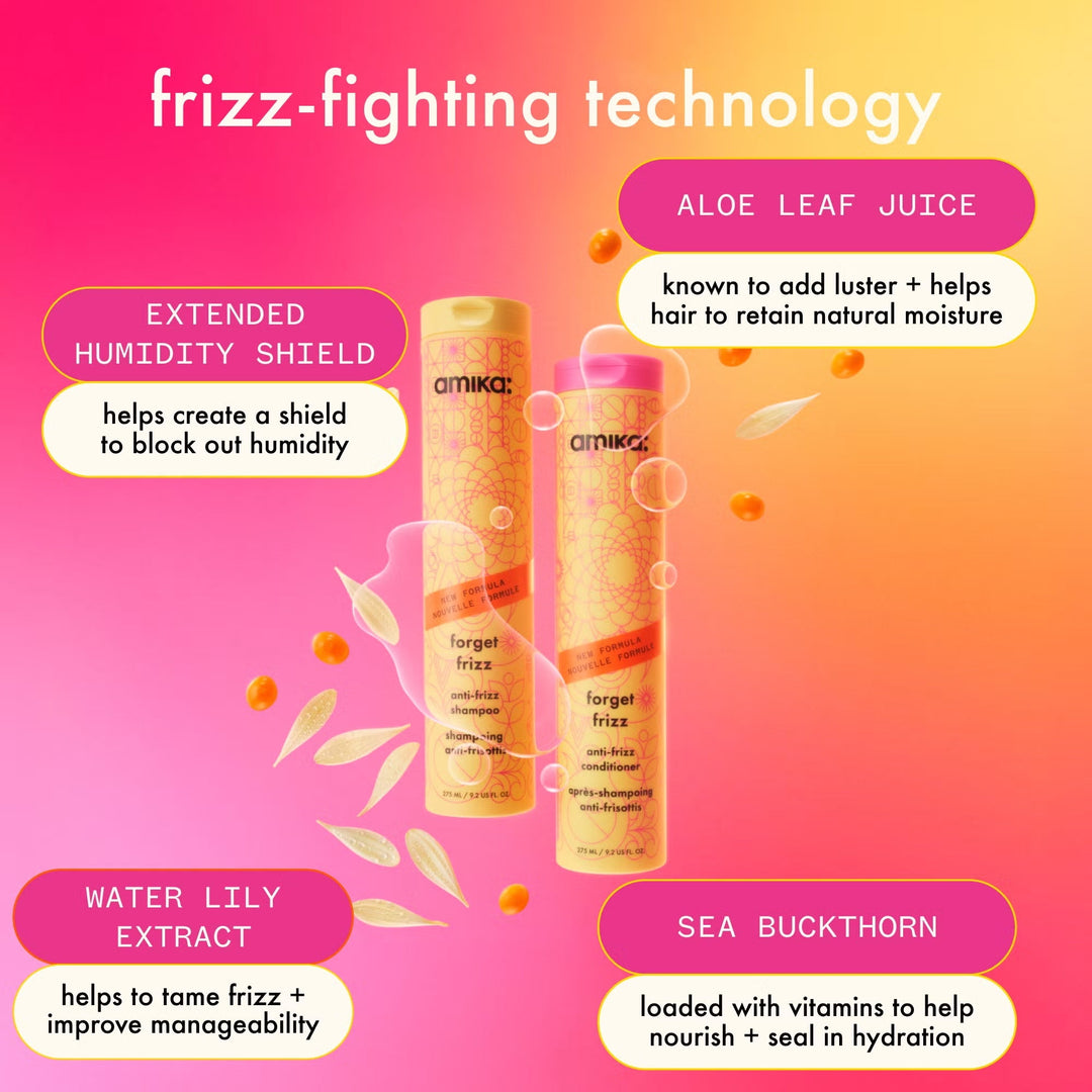 Forget Frizz Anti-Frizz Shampoo 275ml - GLAM MODA