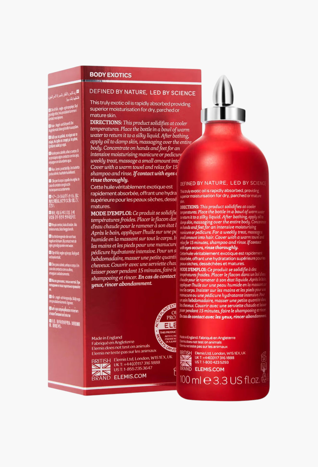 Frangipani Monoi Body Oil 100ml - GLAM MODA
