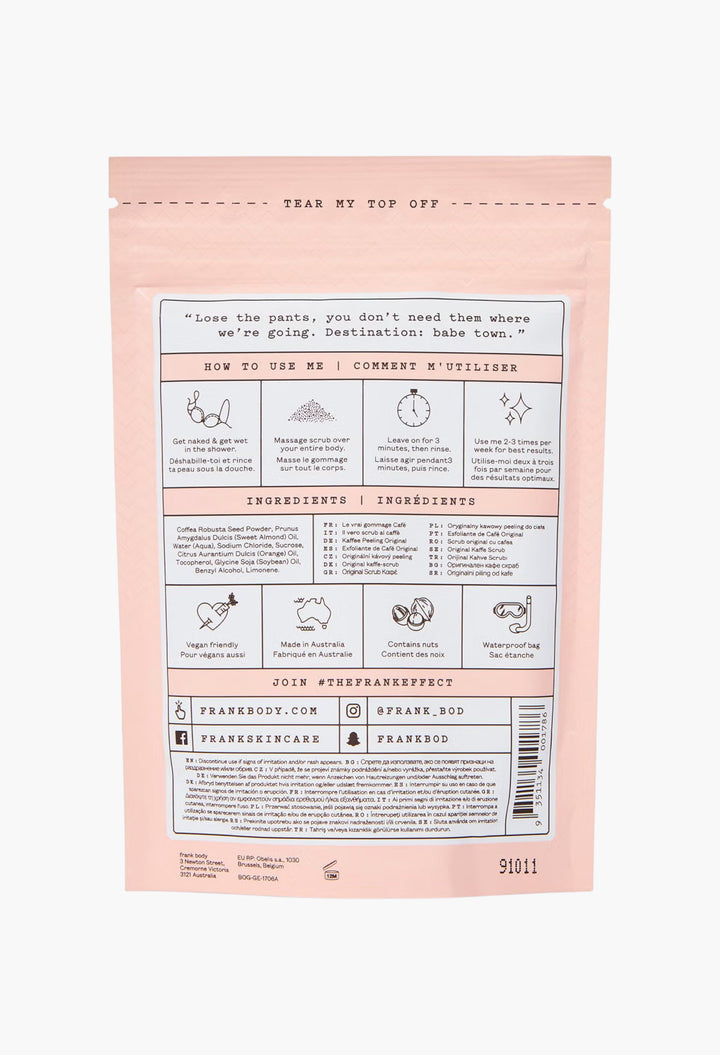Frank Body Original Coffee - GLAM MODA