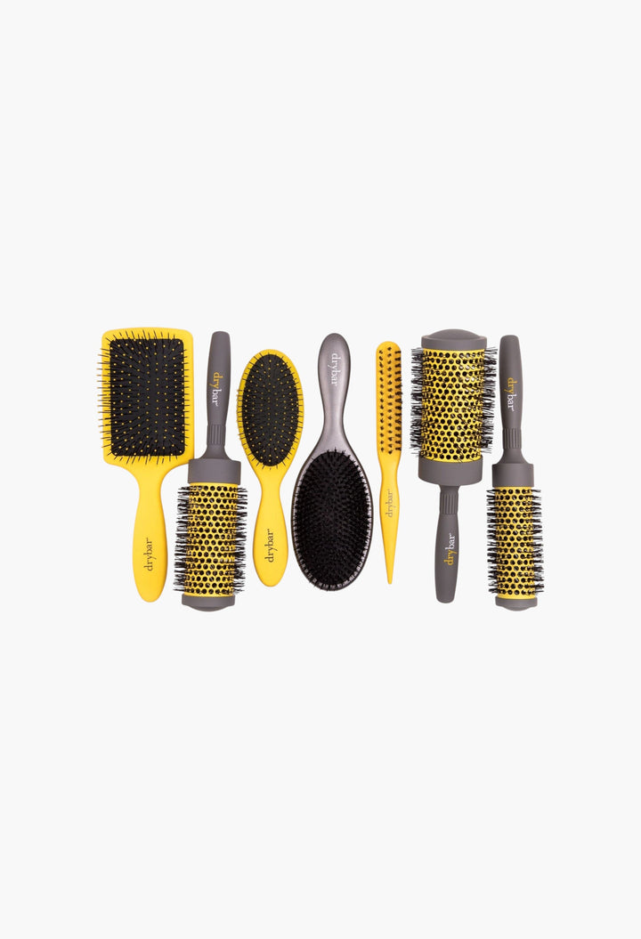 Full Pint Medium Round Ceramic Brush - GLAM MODA