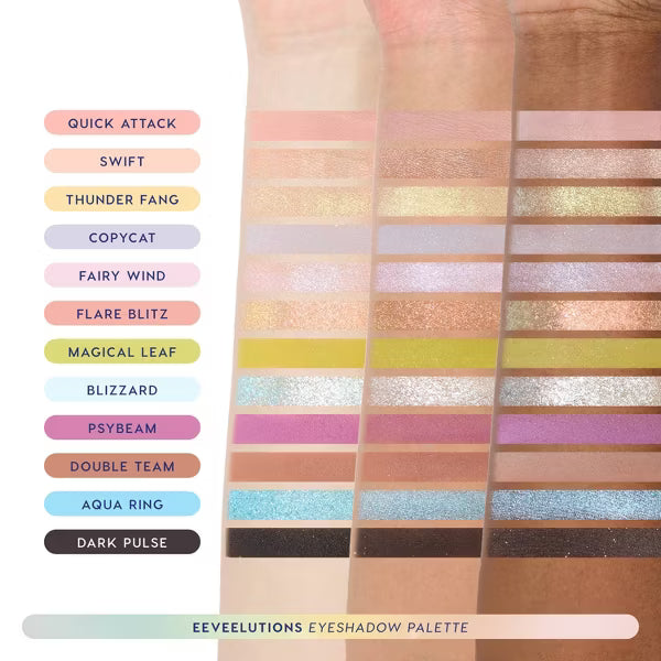 ColourPop Pokemon Eye Palette - Eeveelution