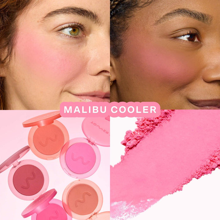 GetSet Blur + Set Matte Powder Blush - GLAM MODA