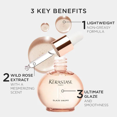 Gloss Absolu Glaze Drops Anti-Frizz Hair Oil - GLAM MODA