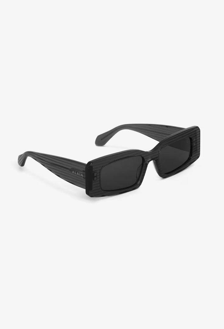 Gray - Rectangular Sunglasses - GLAM MODA