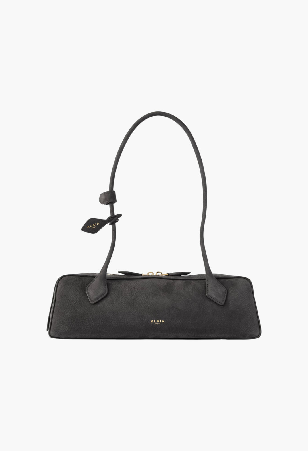 Le Teckel Medium Nubuck Shoulder Bag - GLAM MODA