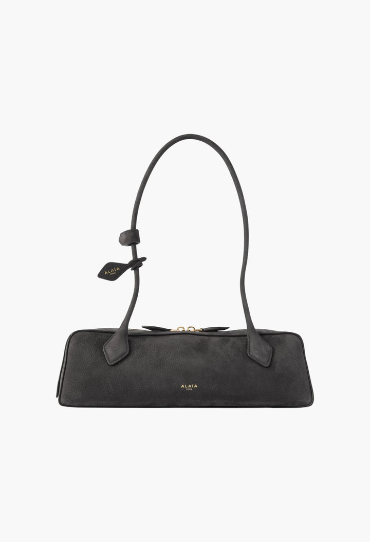 Le Teckel Medium Nubuck Shoulder Bag - GLAM MODA