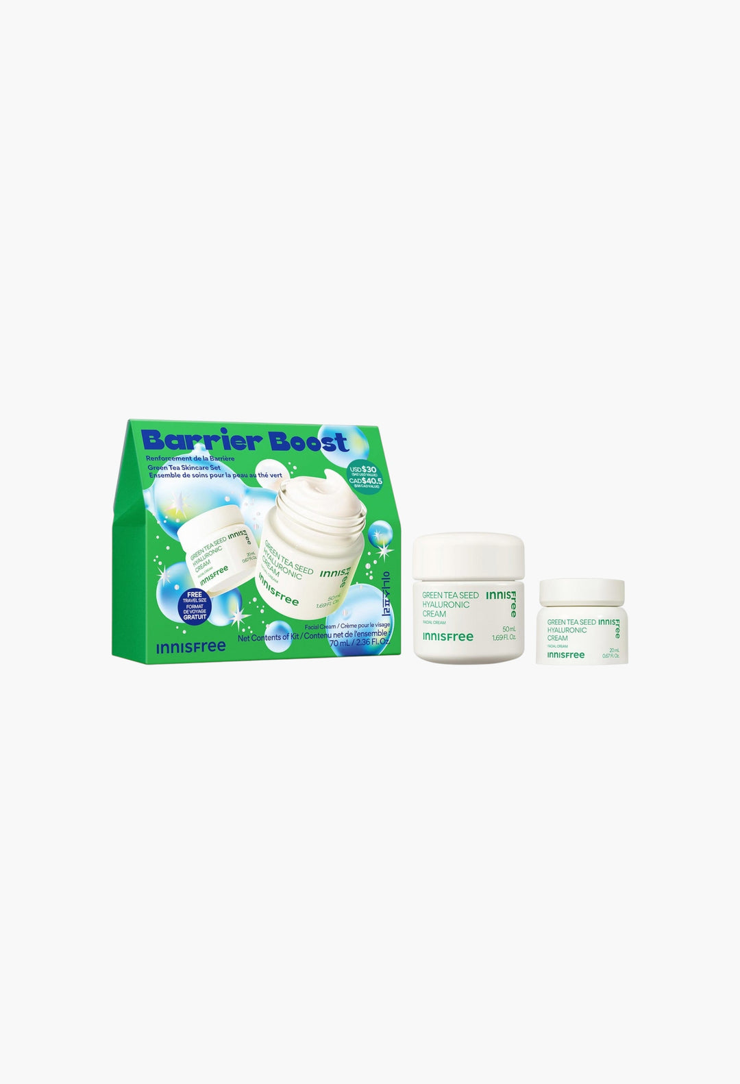 Green Tea Seed Hyaluronic Acid Hydrating Cream - GLAM MODA