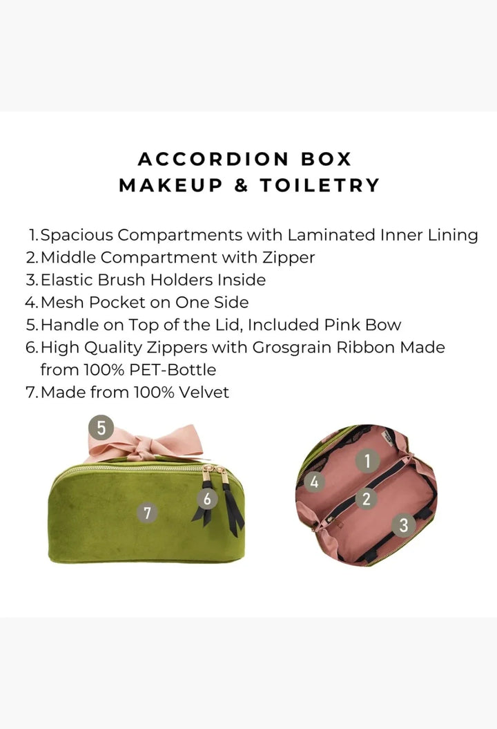 Accordion Box Makeup & Toiletry