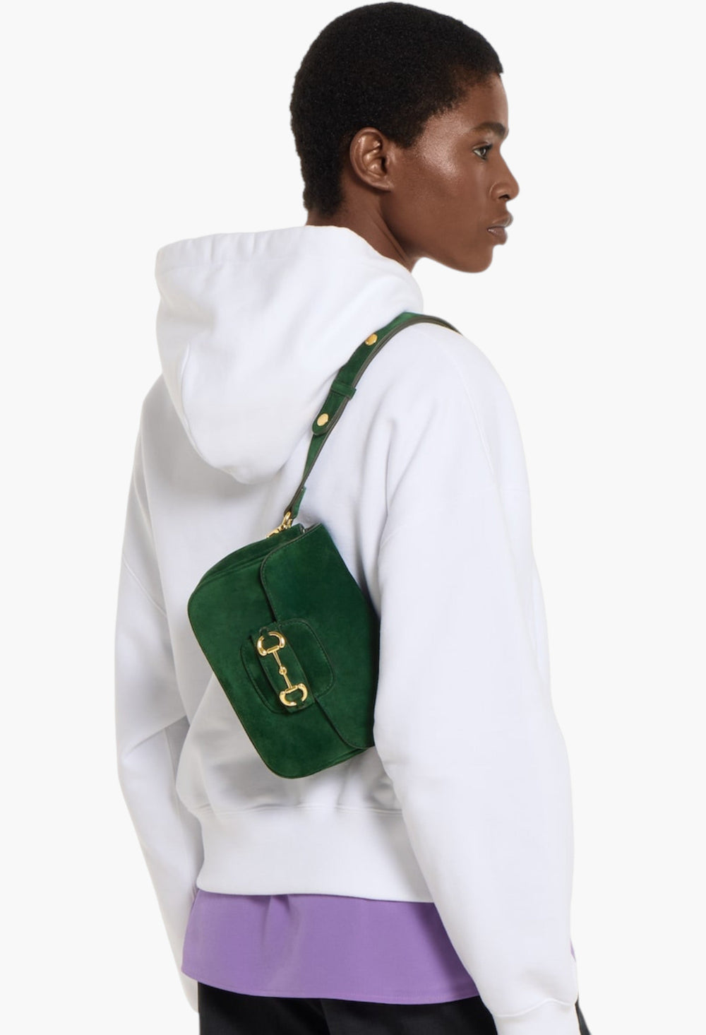 Gucci Horsebit 1955 Aura Mini Shoulder Bag - GLAM MODA