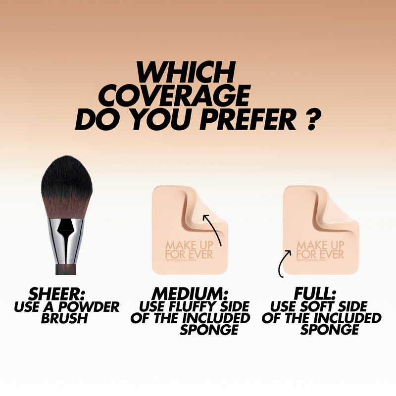 HD Skin Powder Foundation - Matte Compact - GLAM MODA