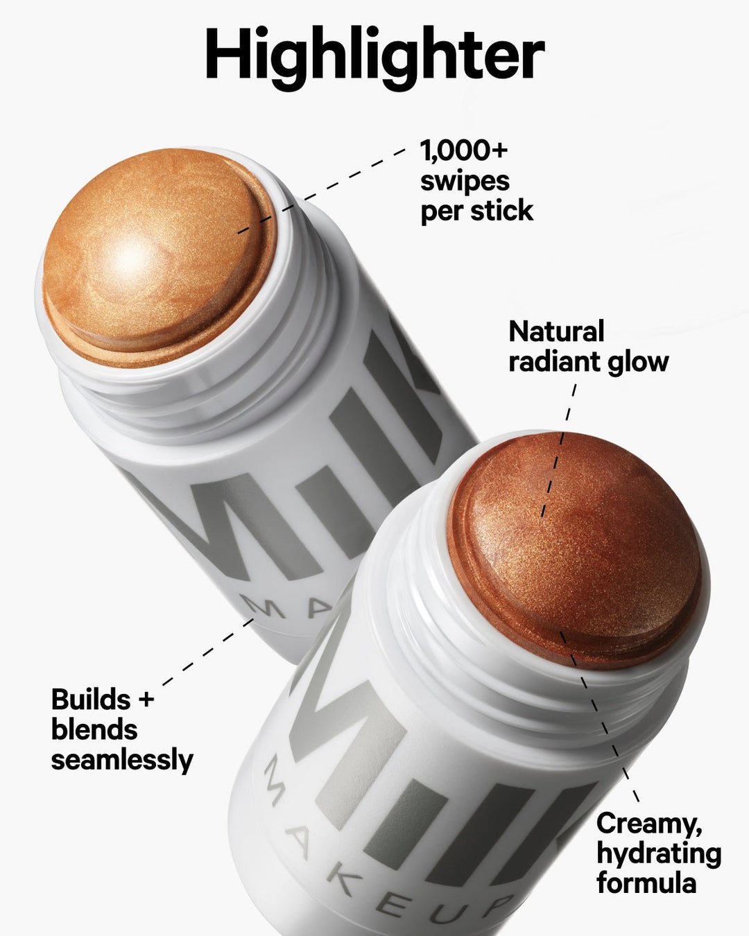 Highlighter Cream Highlighter Stick - 6 g - GLAM MODA