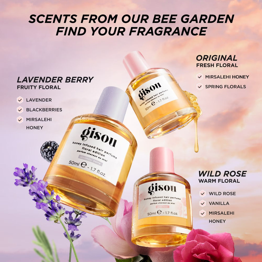 Honey Infused Hair Perfume - Wild Rose - GLAM MODA
