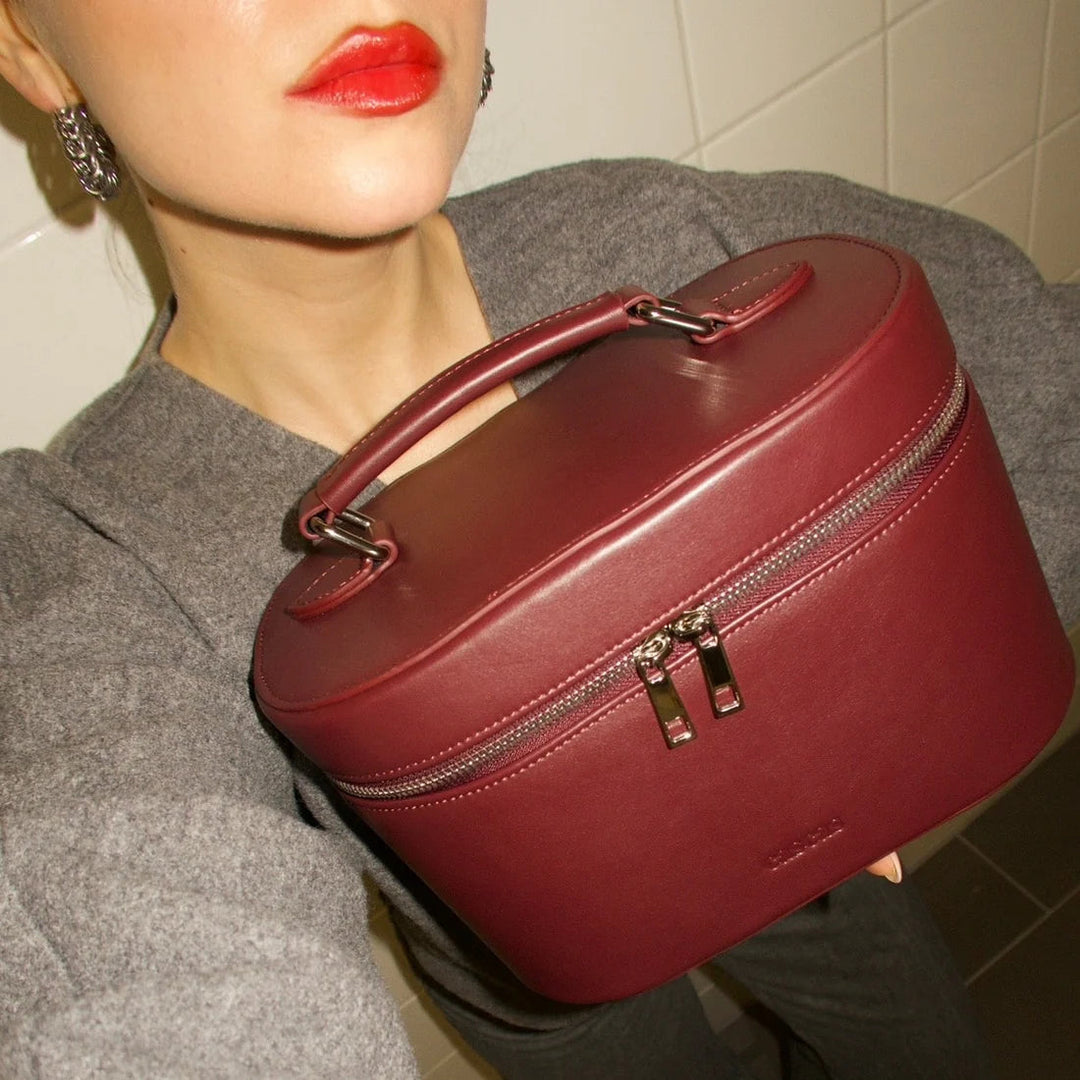 Vanity Case Espresso makeup bag