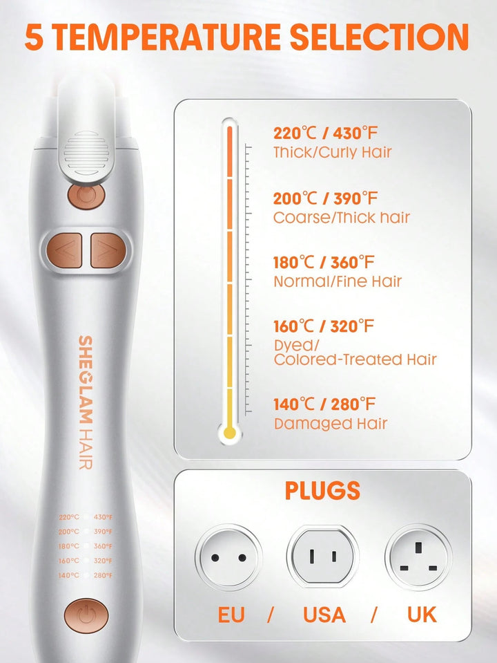 It-Curl Rotating Curling Iron - Uk Plug
