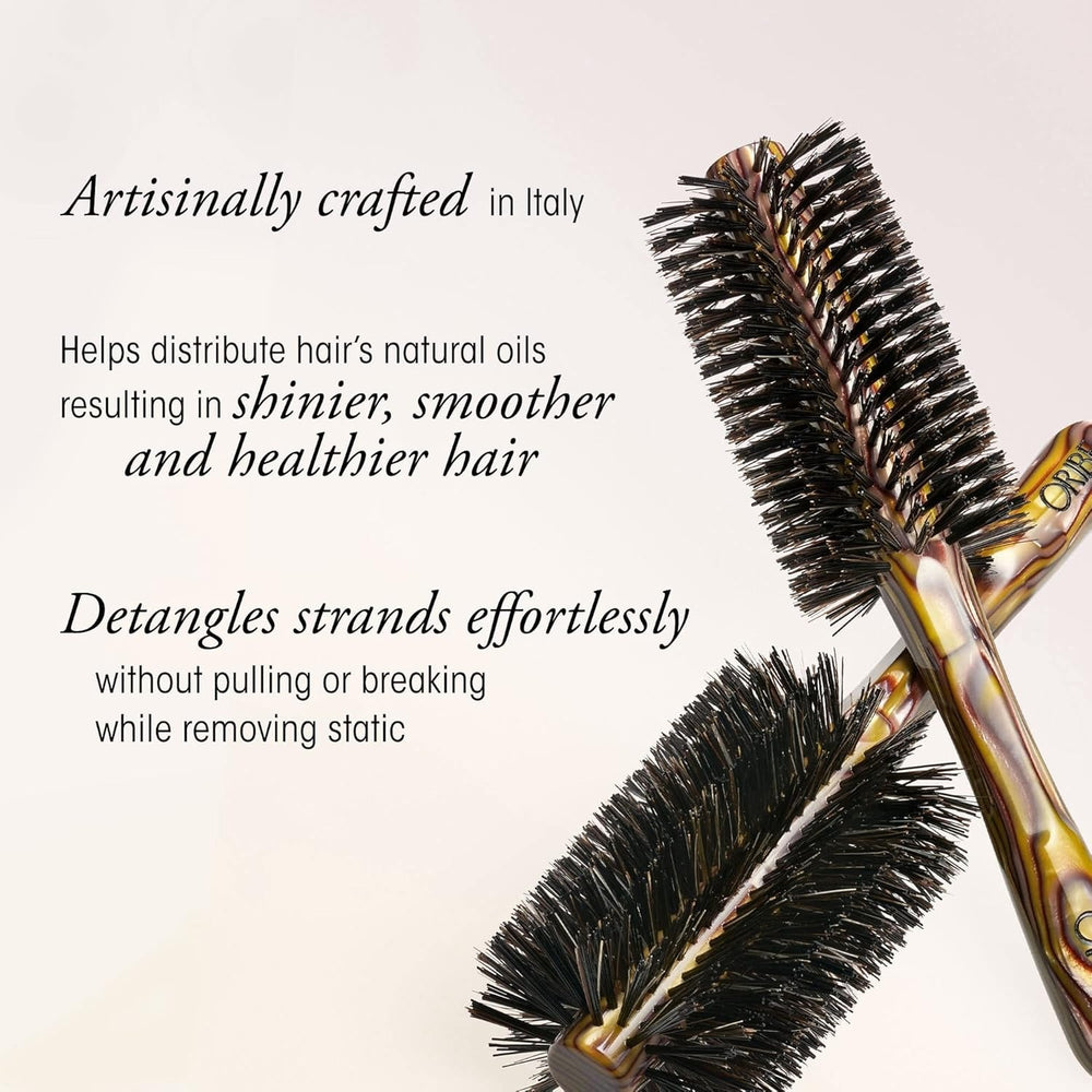 Italian Resin Medium Round Brush - GLAM MODA