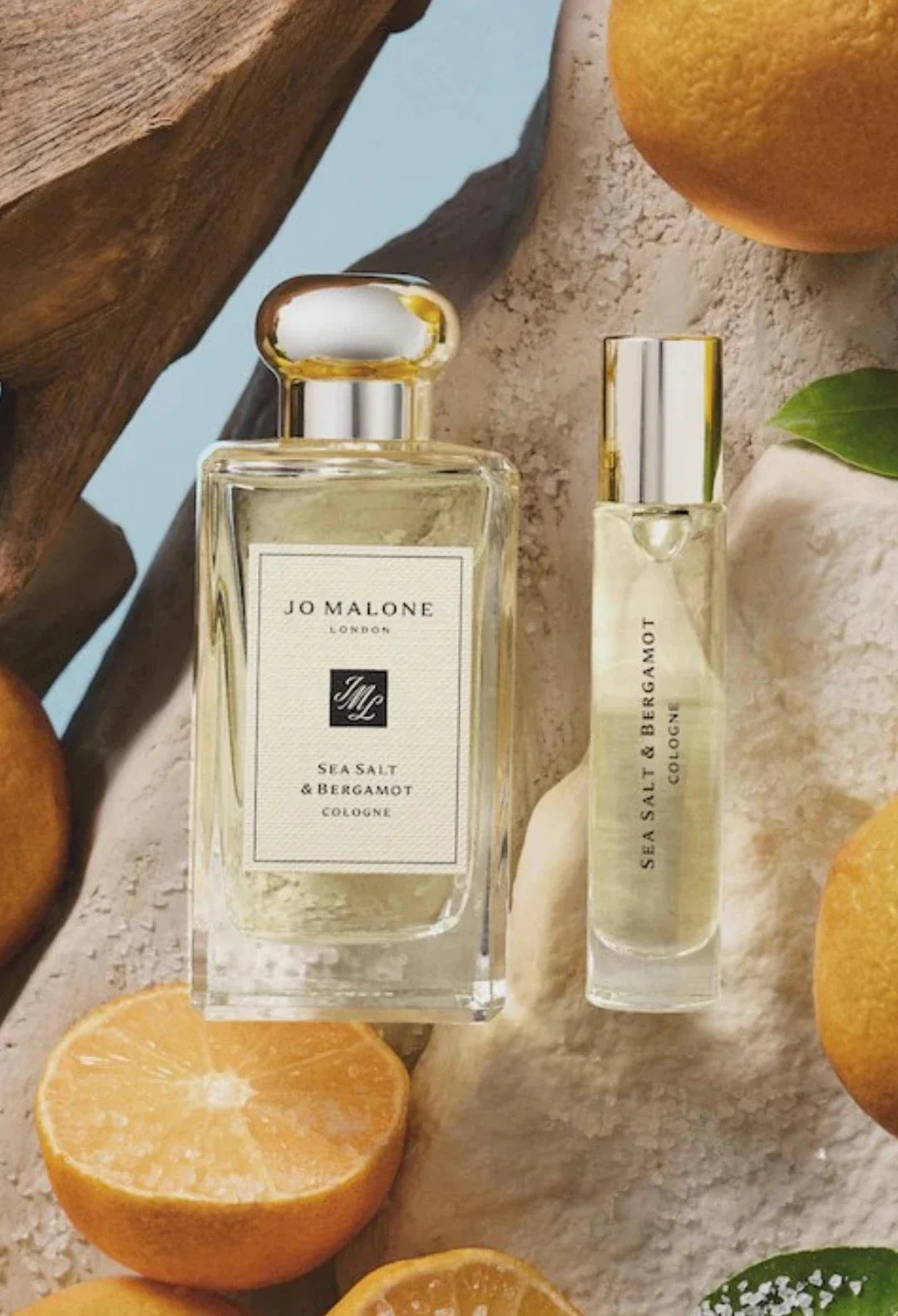 Sea Salt & Bergamot Cologne Travel Spray