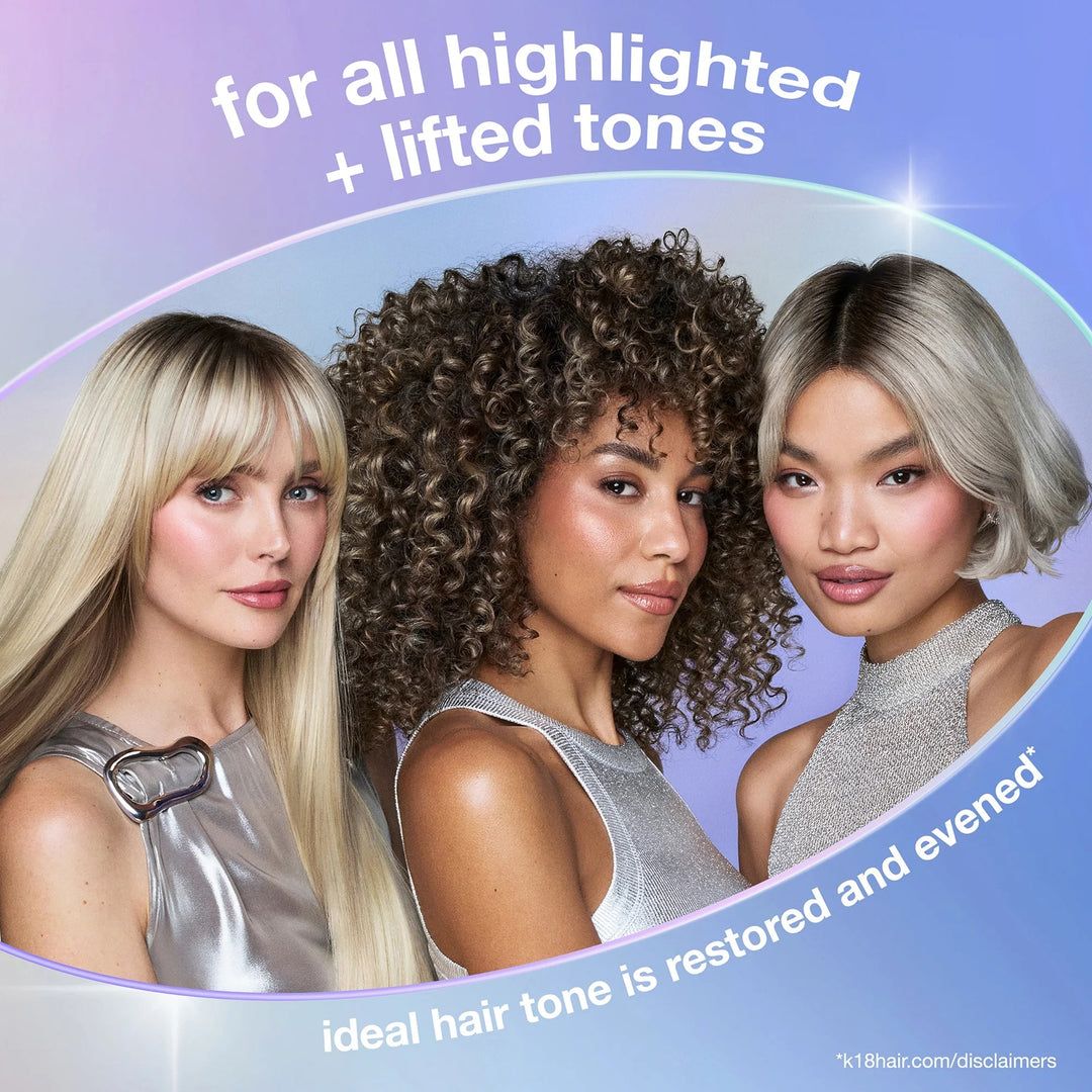 K18 Biomimetic Hairscience TripleBright Oxidation Defense Purple Shampoo