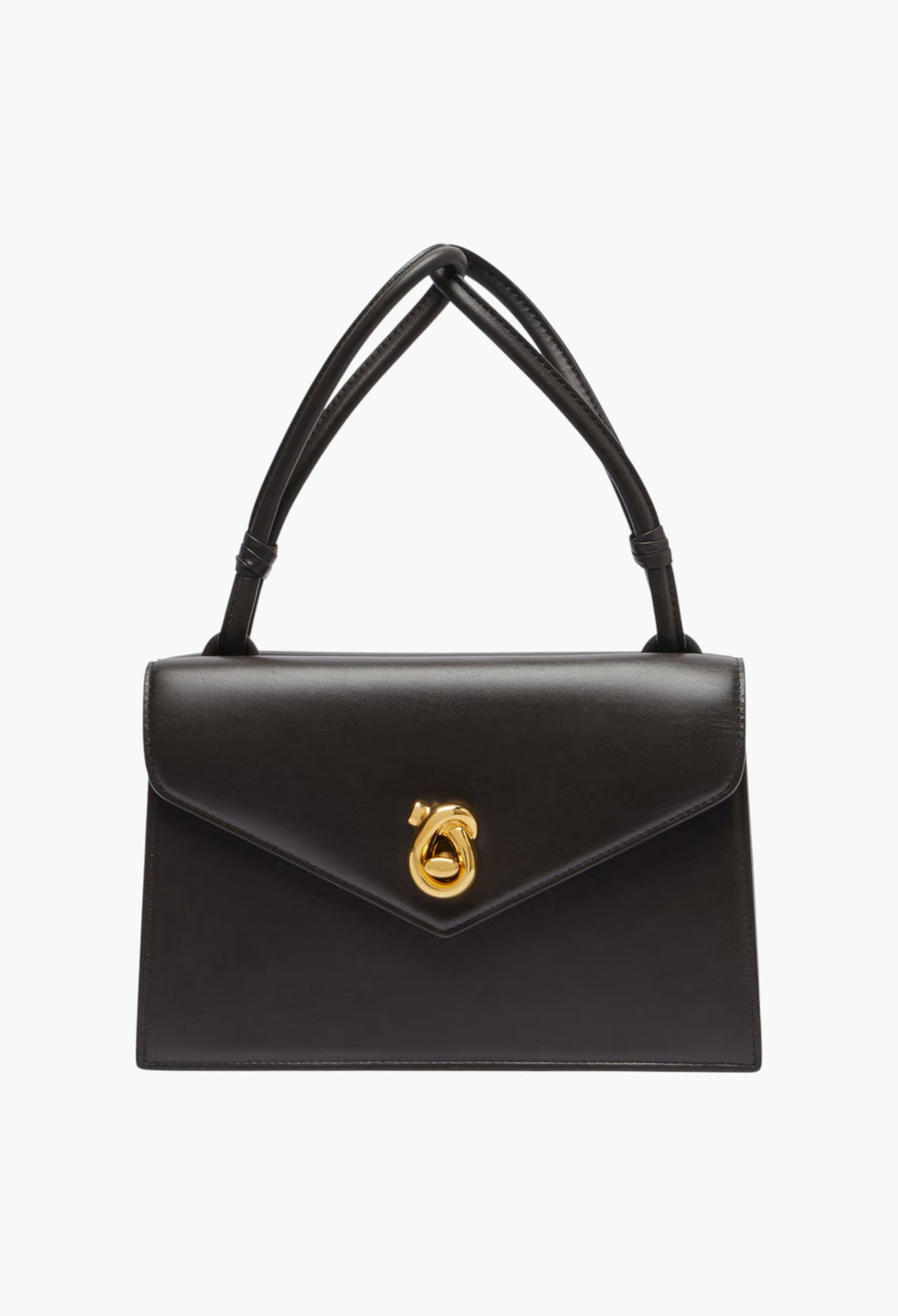 Knot Lock Small Leather Crossbody Bag - GLAM MODA