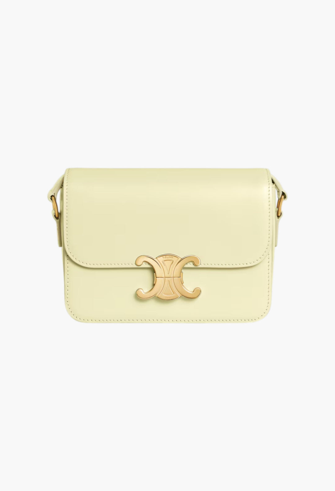 Teen Triomphe Bag In Shiny Calfskin - GLAM MODA