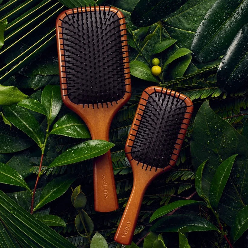 Large Wood Paddle Brush - GLAM MODA