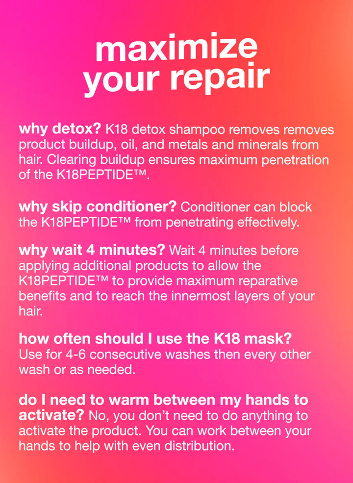 Leave-In Molecular Repair Hair Mask - GLAM MODA