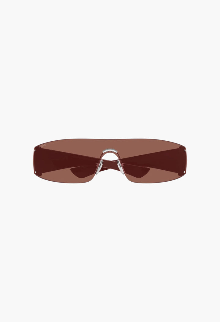 Leonie Interlocking G Mask Sunglasses - GLAM MODA