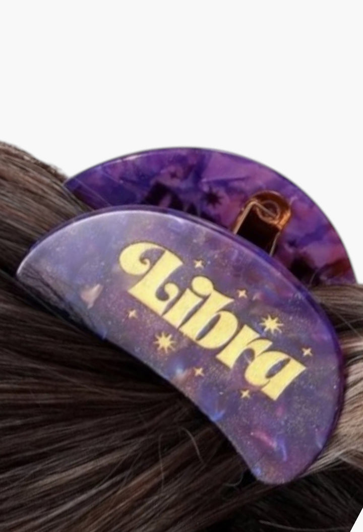 Libra - Zodiac Sign Hair Claws - GLAM MODA