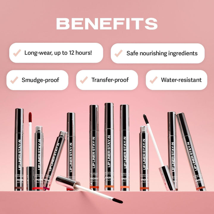 Lip Liner Stay-N® - Peel-Off Lip Liner Stain - GLAM MODA