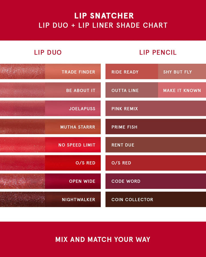 Lip Snatcher Hydrating Liquid Lipstick and Lip Gloss Duo - GLAM MODA