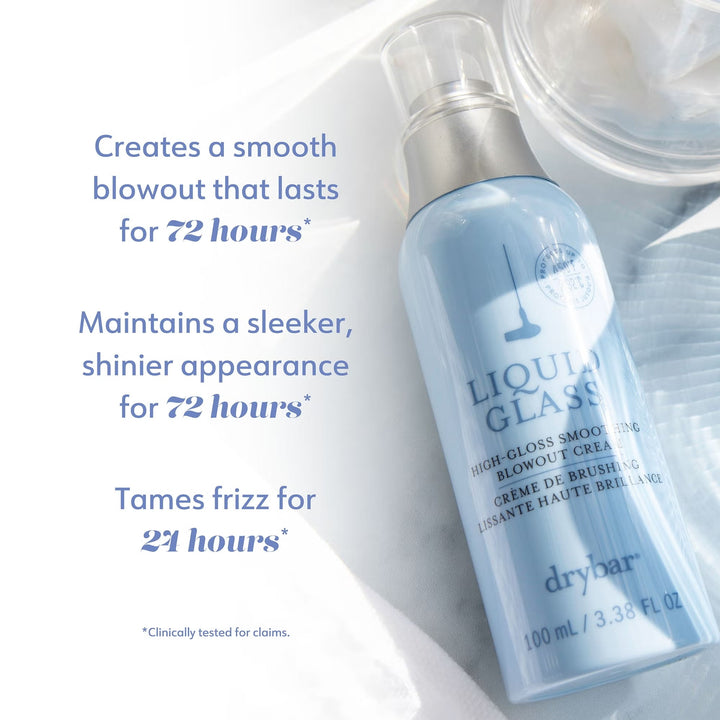 Liquid Glass High Gloss Smoothing Blowout Cream 100ml - GLAM MODA
