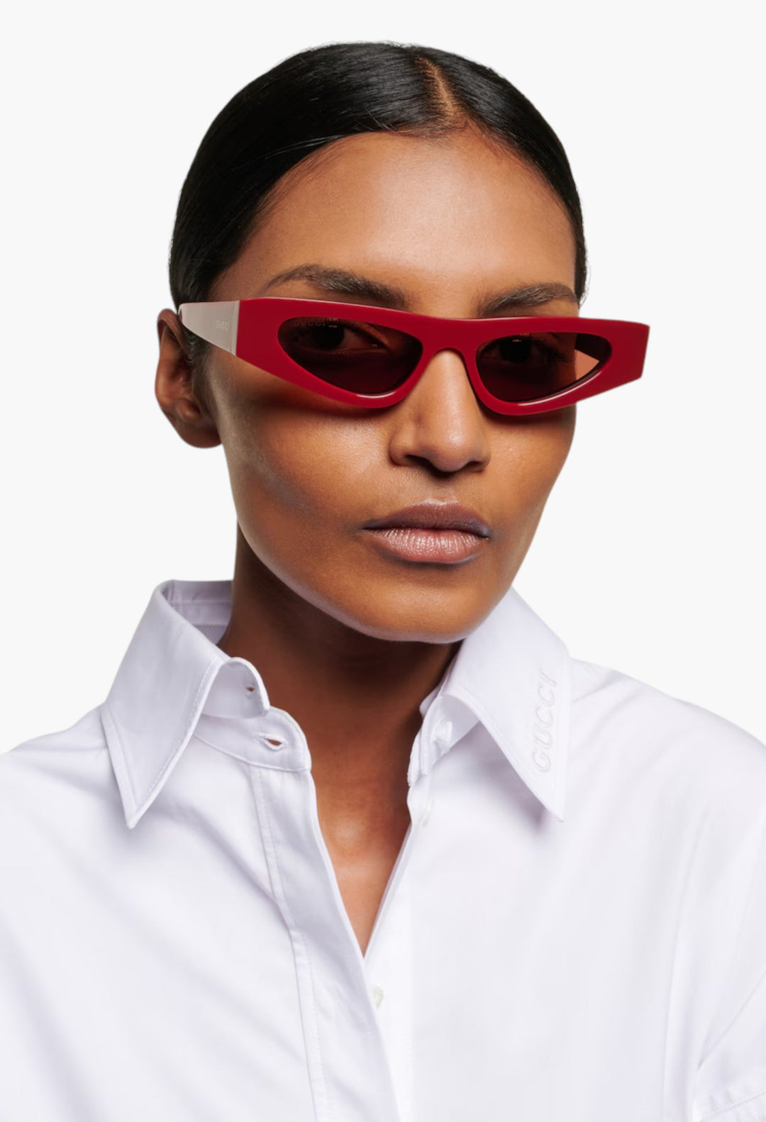 Logo Cat-Eye Sunglasses - GLAM MODA