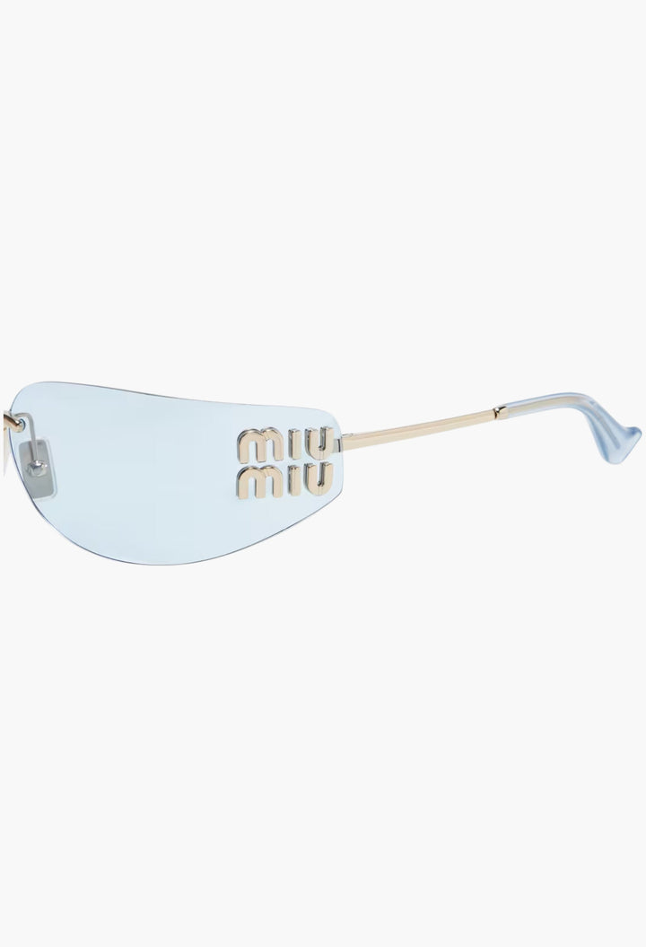 Logo Rectangular Sunglasses - GLAM MODA