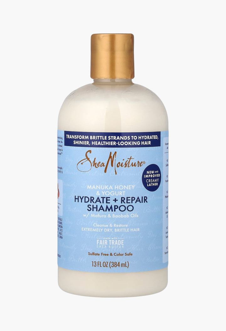 Manuka Honey & Yogurt, Hydrate + Repair Shampoo with Mafura & Baobab Oils