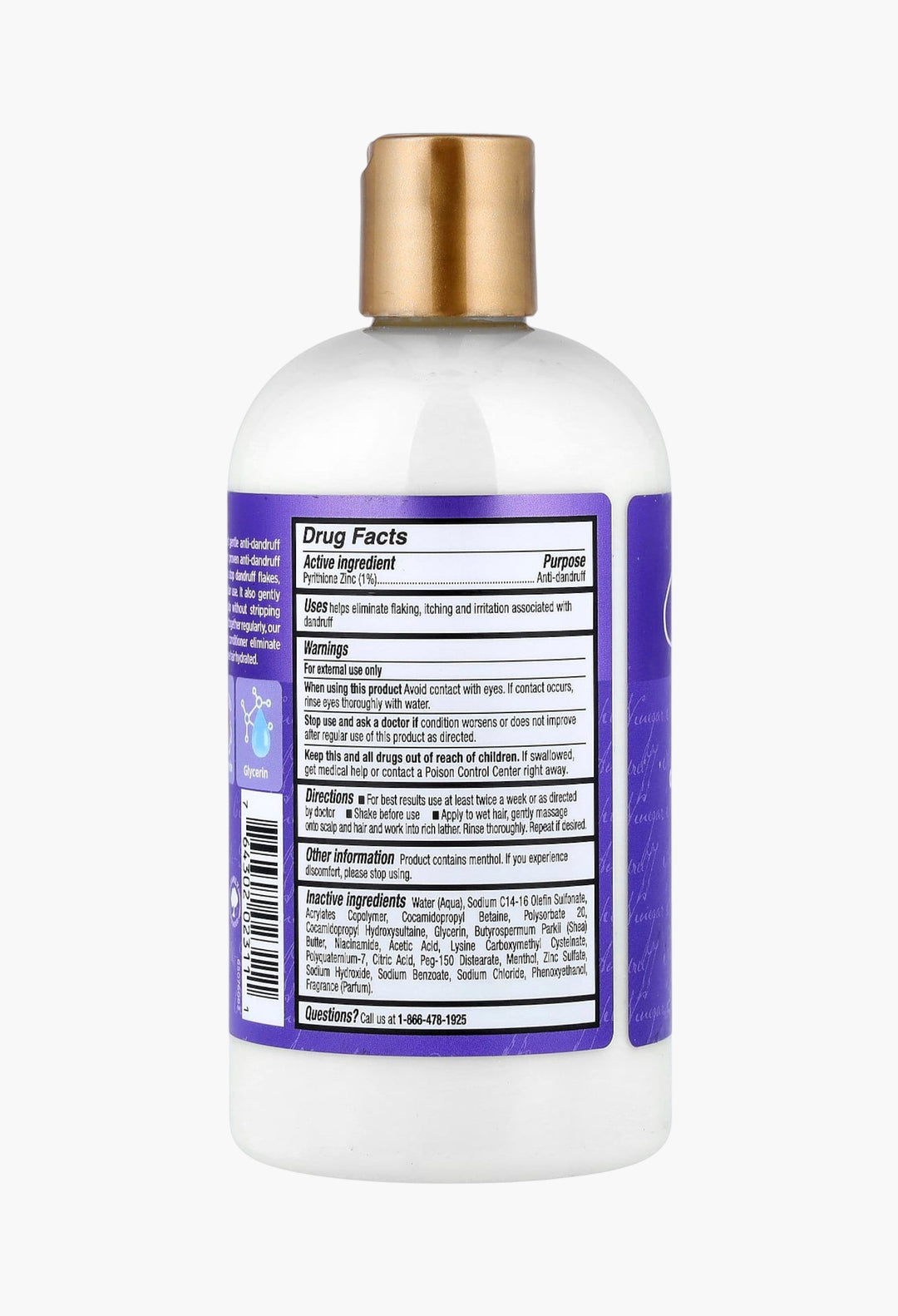 Anti-Dandruff Shampoo, Apple Cider Vinegar & Niacinamide