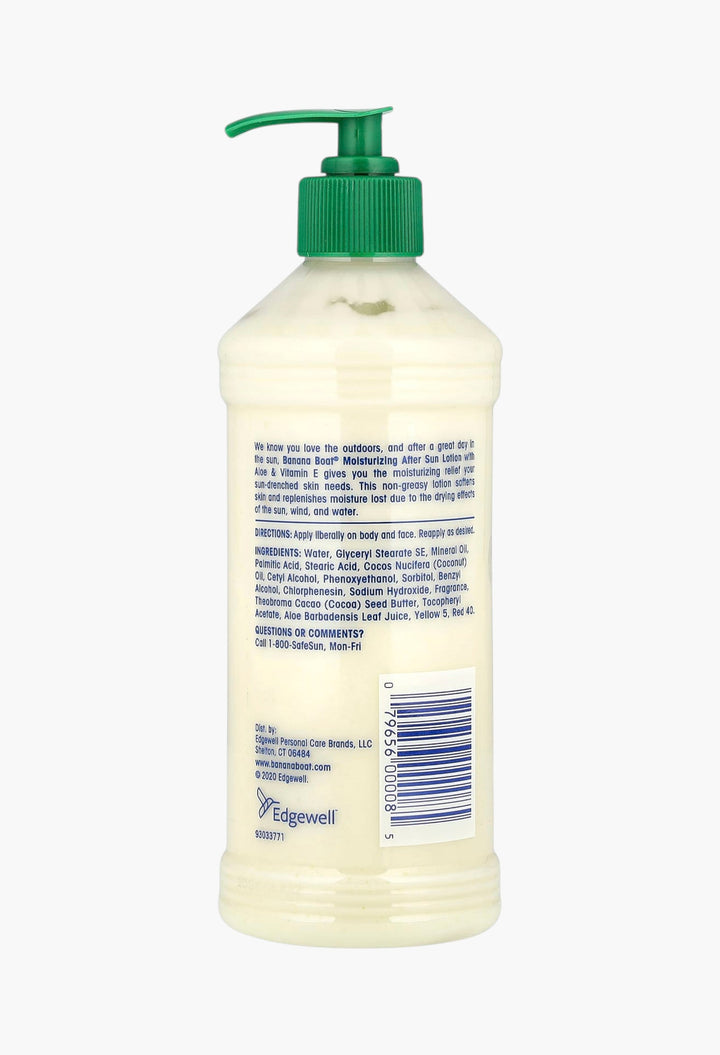 Banana Boat, Moisturizing After Sun Lotion with Aloe & Vitamin E