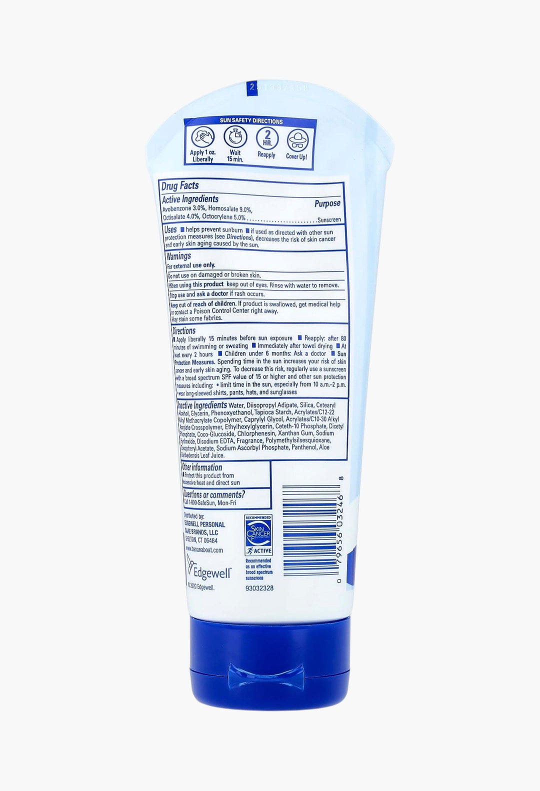 Banana Boat, Light As Air, Sunscreen Lotion, SPF 50+ - GLAM MODA