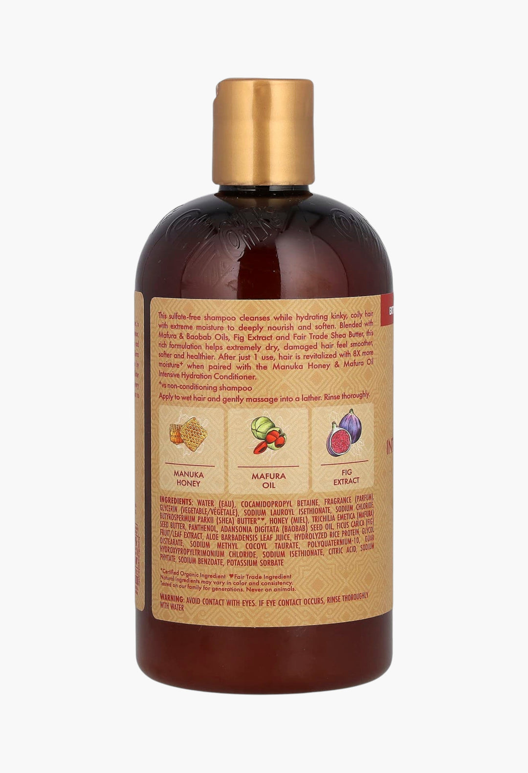 Manuka Honey & Mafura Oil, Intensive Hydration Shampoo, Extra Dry, Damaged Hair