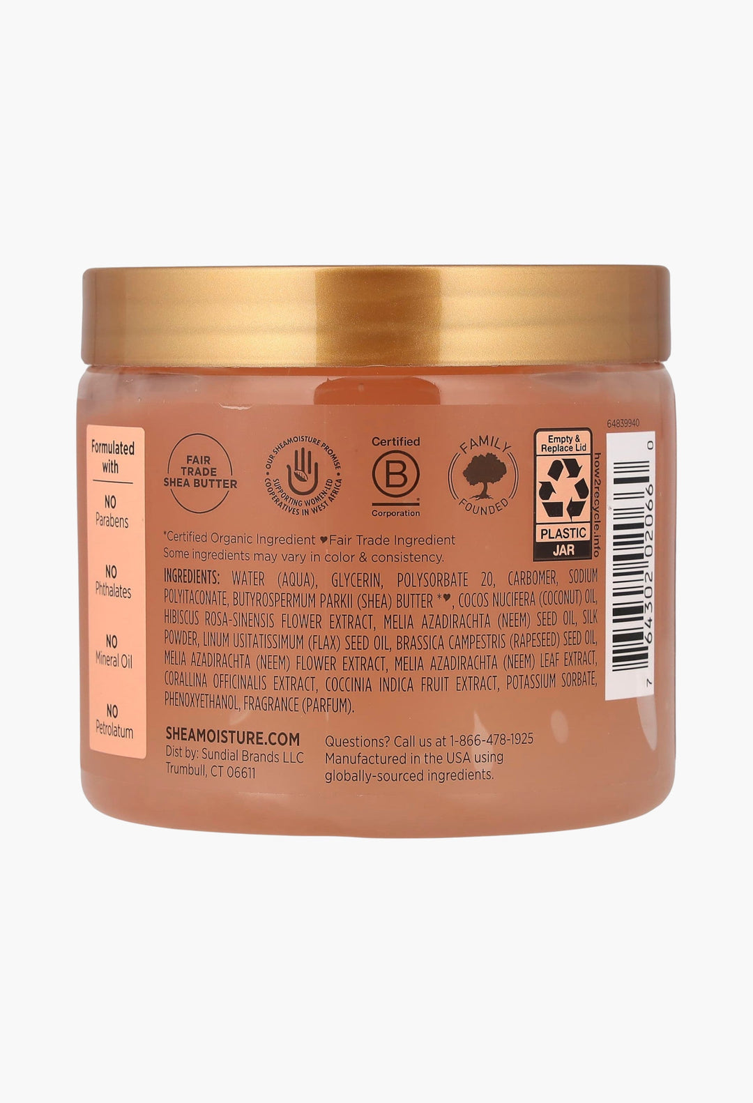 Styling Gel, Define & Shine, Coconut & Hibiscus + Flaxseed