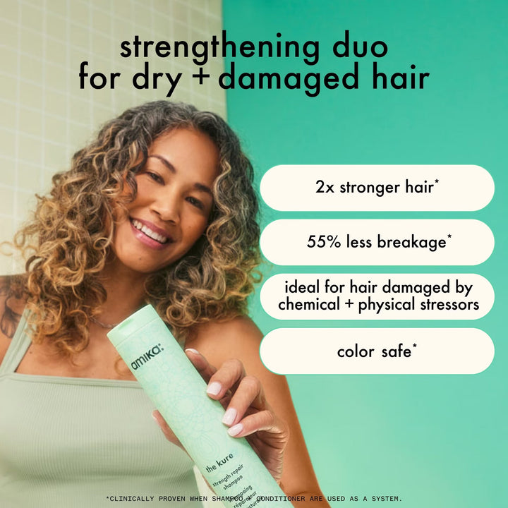 Mane Menders Strength Repair Wash + Care Set - GLAM MODA