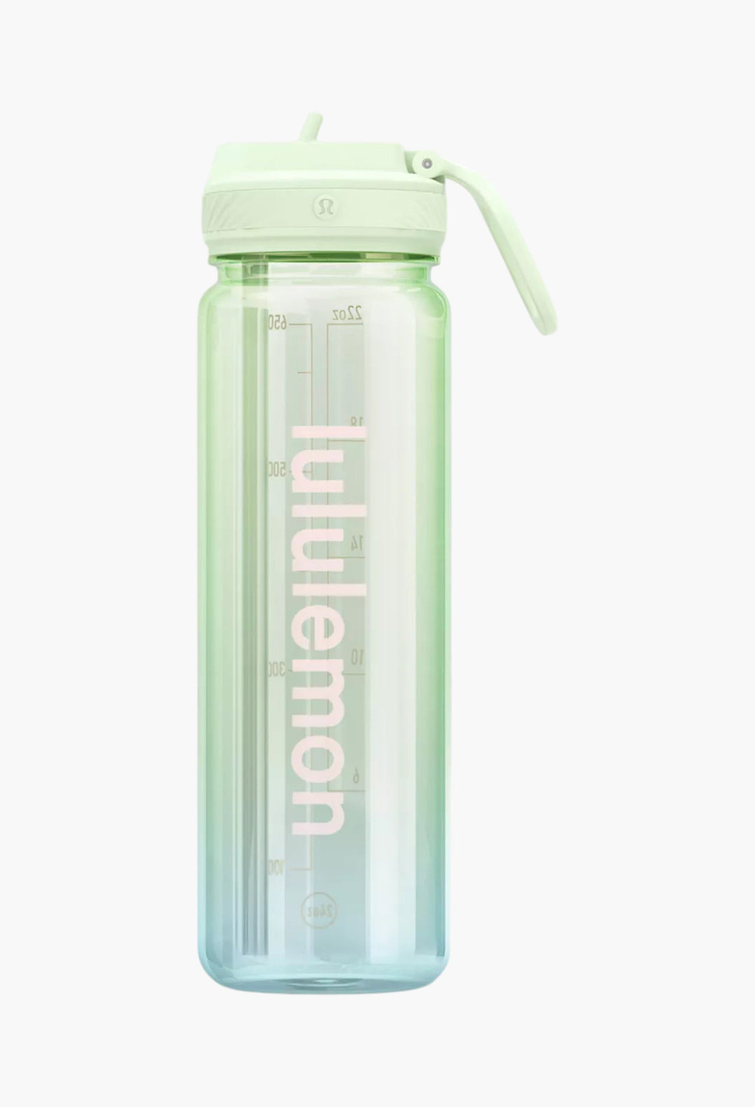 Back to Life Clear Bottle 24oz Straw Lid