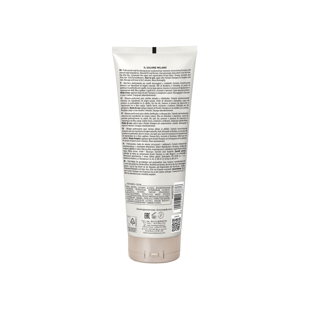Milano Keratin Professional Mask For Damaged Hair - GLAM MODA